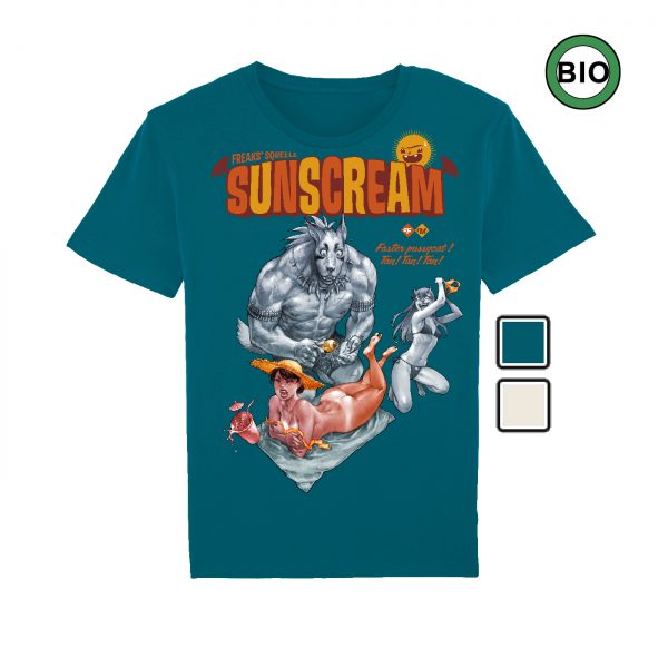BD-Shirt.Art - Tee-shirt Freaks' Squeele Sunscream Maudoux Label 619